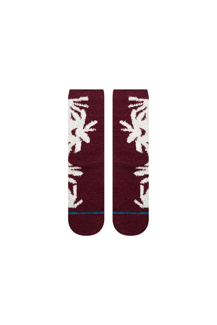 Stance - Daisies Womens Cozy Crew in Fig