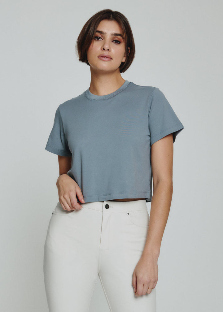 7DIAMONDS - Core™ Relaxed Crop Crew Tee