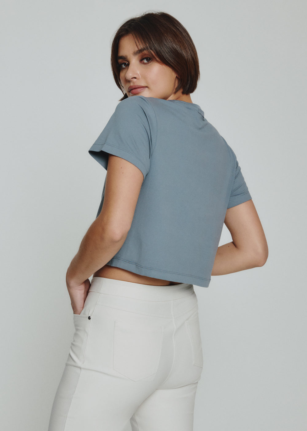 7DIAMONDS - Core™ Relaxed Crop Crew Tee
