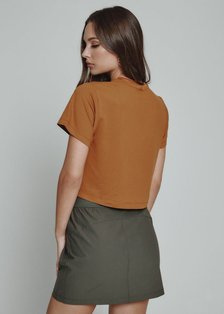 7DIAMONDS - Core™ Relaxed Crop Crew Tee