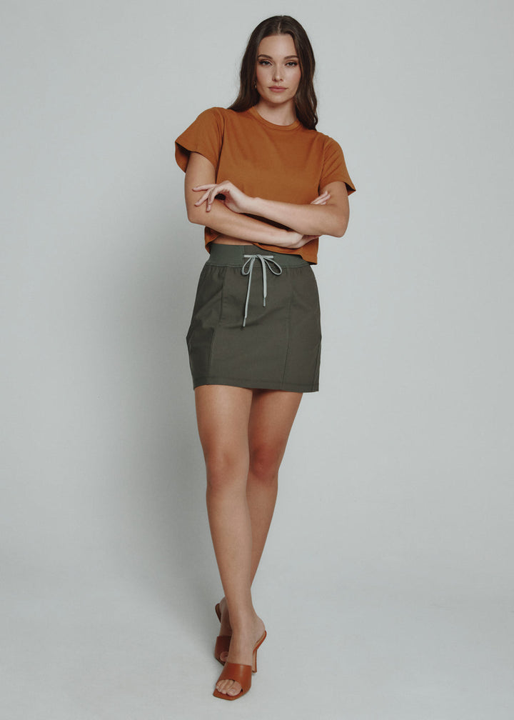 7DIAMONDS - Core™ Relaxed Crop Crew Tee