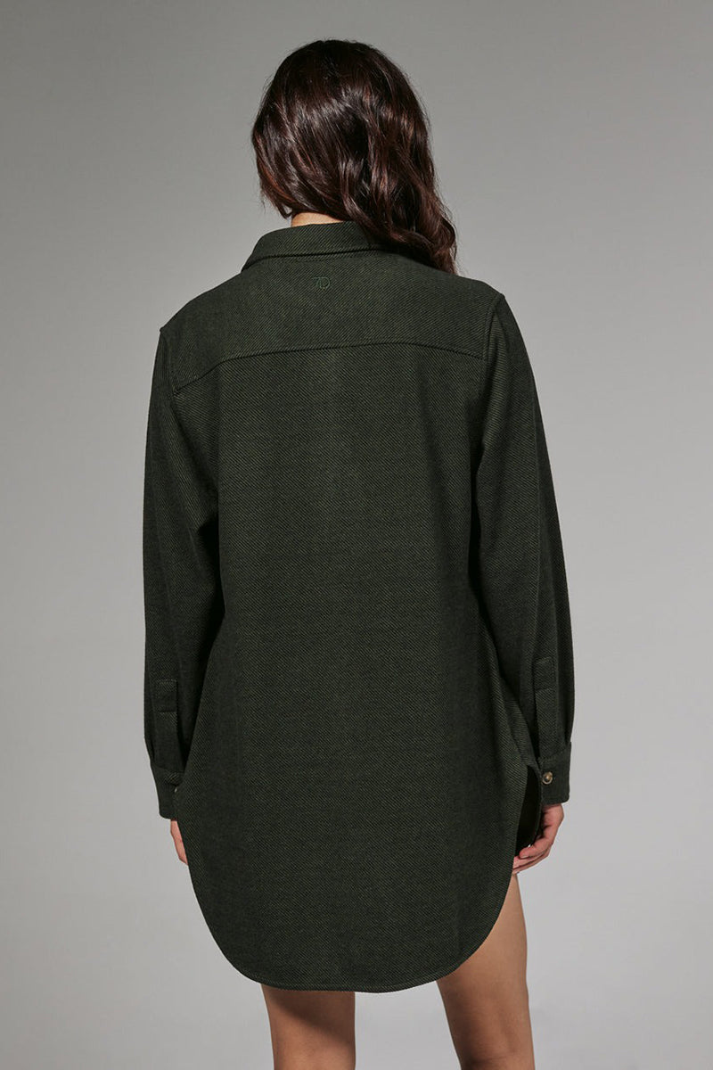 7DIAMONDS - Generation Shacket in Olive