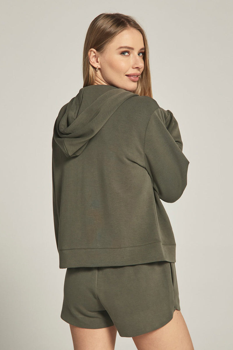 7DIAMONDS - REV™ Full-Zip Hoodie in Olive