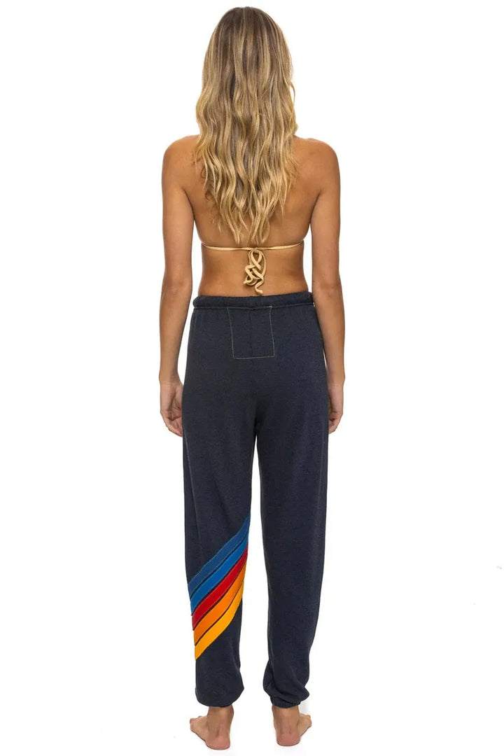 AVIATOR NATION - All Seasons Circle Chevron Sweatpants in Charcoal