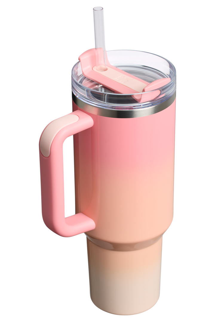 Stanley - The Quencher H2.0 FlowState™ Tumbler in Pink Mesa Sunset 2.0 (40oz)