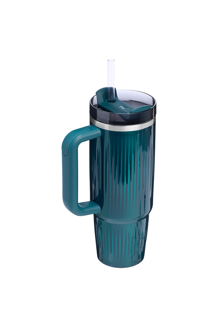 Stanley - The Quencher® H2.0 Fluted Tumbler in Marina Shine (30oz)