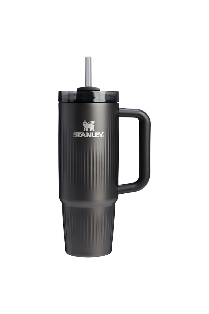 Stanley - The Quencher® H2.0 Fluted Tumbler in Black (30oz)