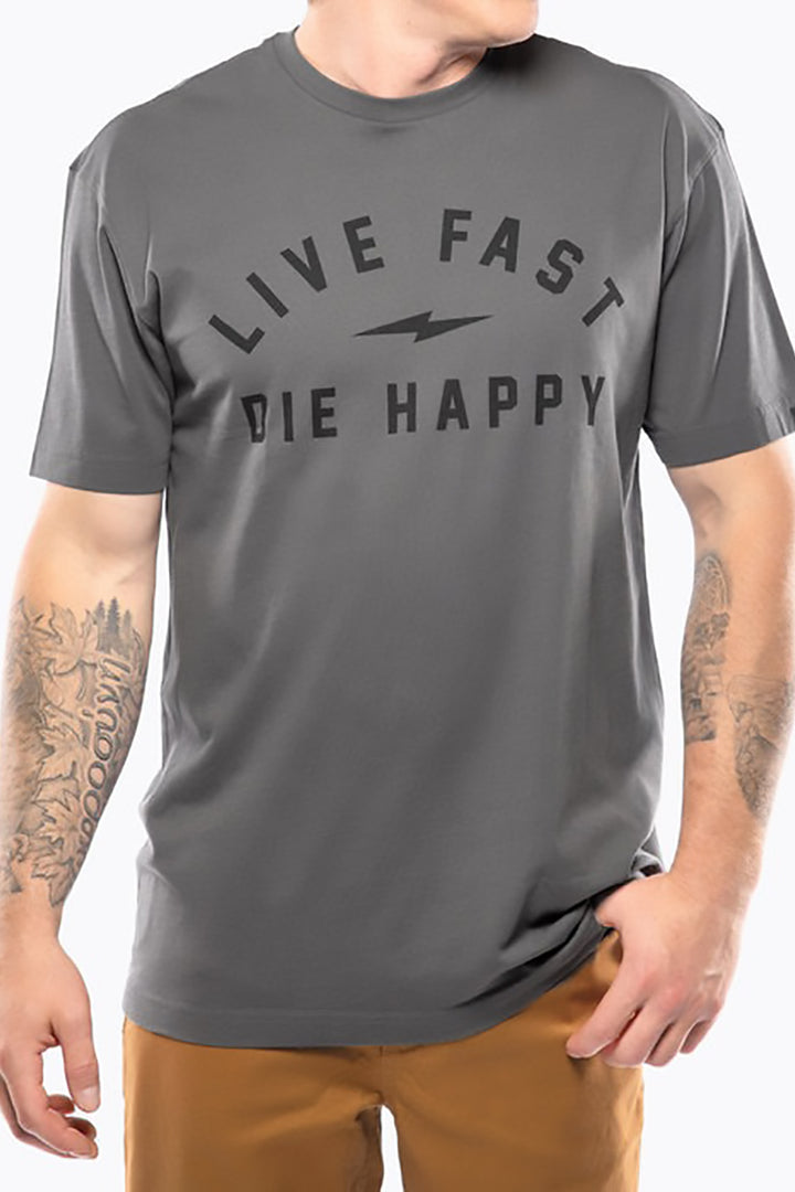 FASTHOUSE - Wired Tee in Heavy Metal
