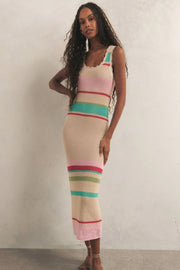 Z Supply - Ibiza Stripe Sweater Dress in Natural