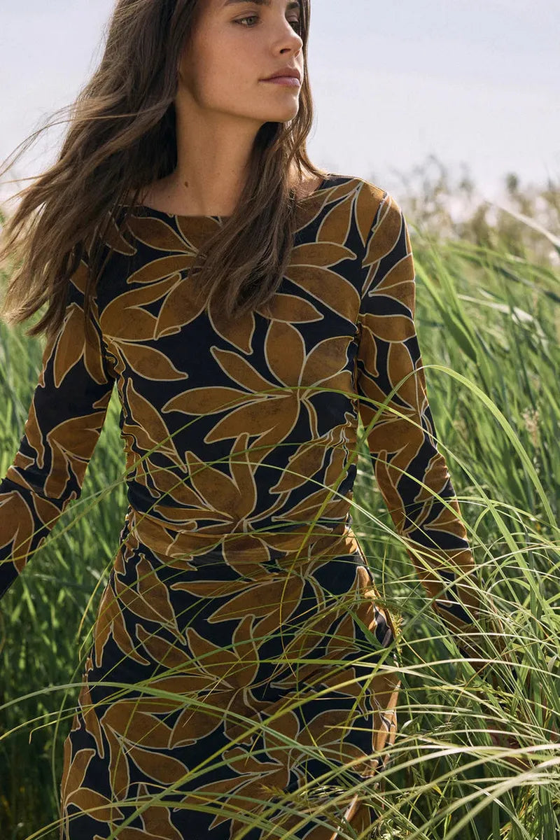 Z Supply - Spellbound Nox Floral Dress in Coconut