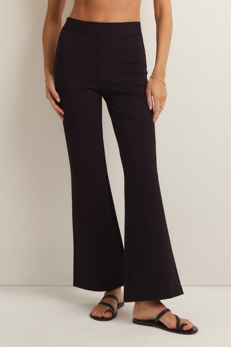 Z Supply - Do It All Flare Pant in Black