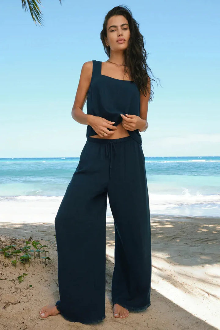 Z-Supply - Soren Linen Pant in Eclipse