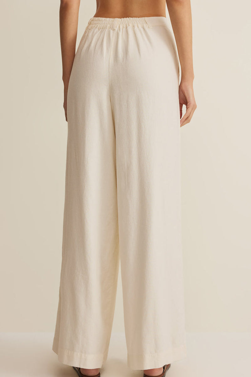 Z Supply - Overlook Linen Pant in Cloud