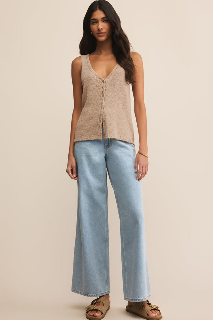 Z Supply - Mage Sweater Vest in Natural