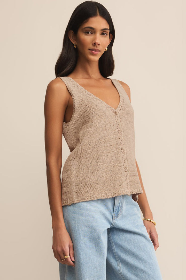 Z Supply - Mage Sweater Vest in Natural