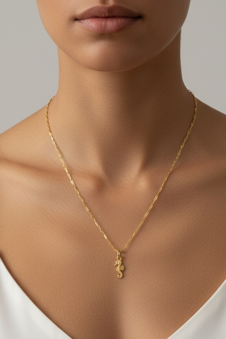 GoldFi - 18k Gold Filled Sea Horse Charm