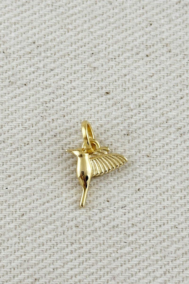 GoldFi - 18k Gold Filled Hummingbird Charm