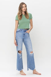 VERVET by Flying Monkey - 90S Vintage Crop Flare in Redeem