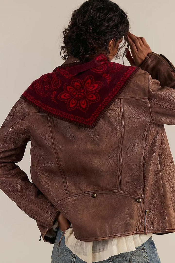 Free People - Carmen Knitted Triangle Bandana