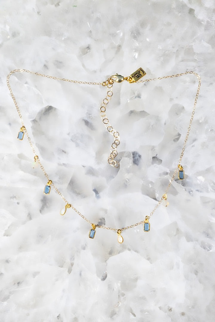 Native Gem - Cinderella Necklace in Gold