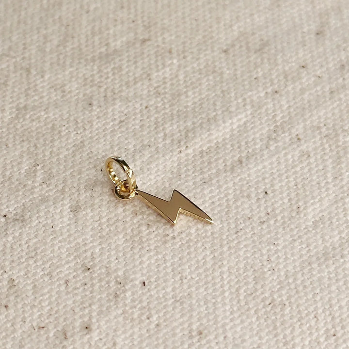 GoldFi - Mini Lightning Bold Charm