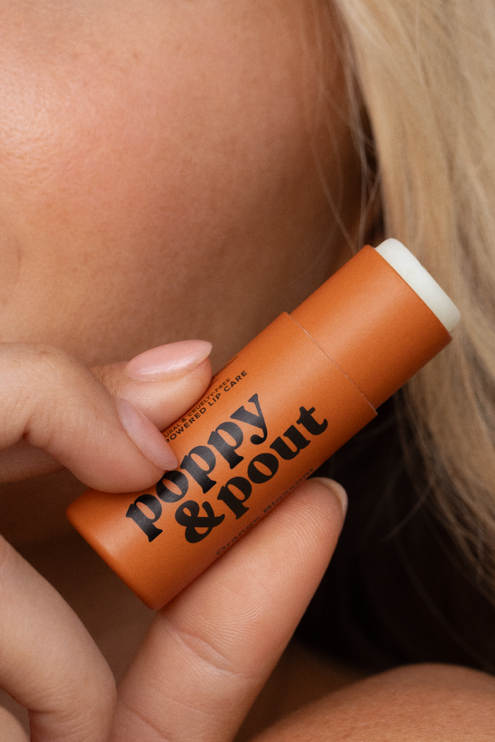 Poppy & Pout - Lip Balm, Orange Blossom