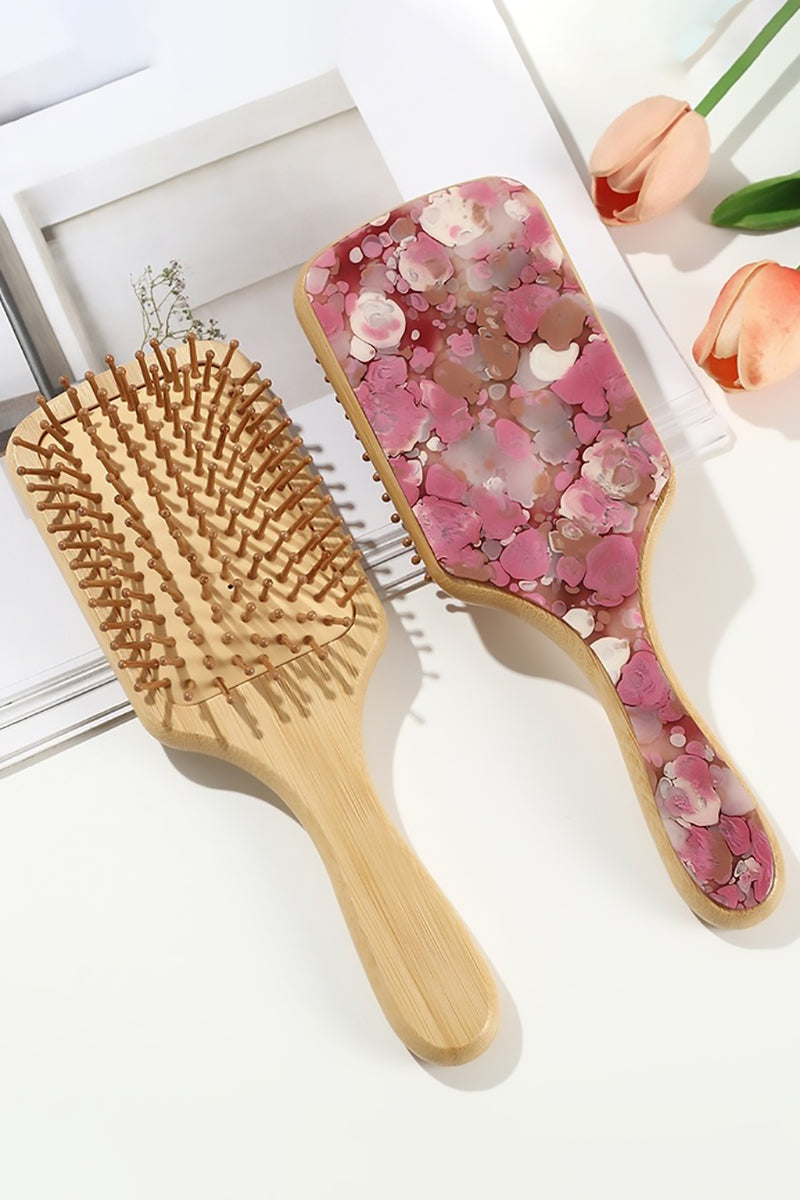 SoapElenGlen - Natural Bamboo Air Cushion Hair Brush with Acetate