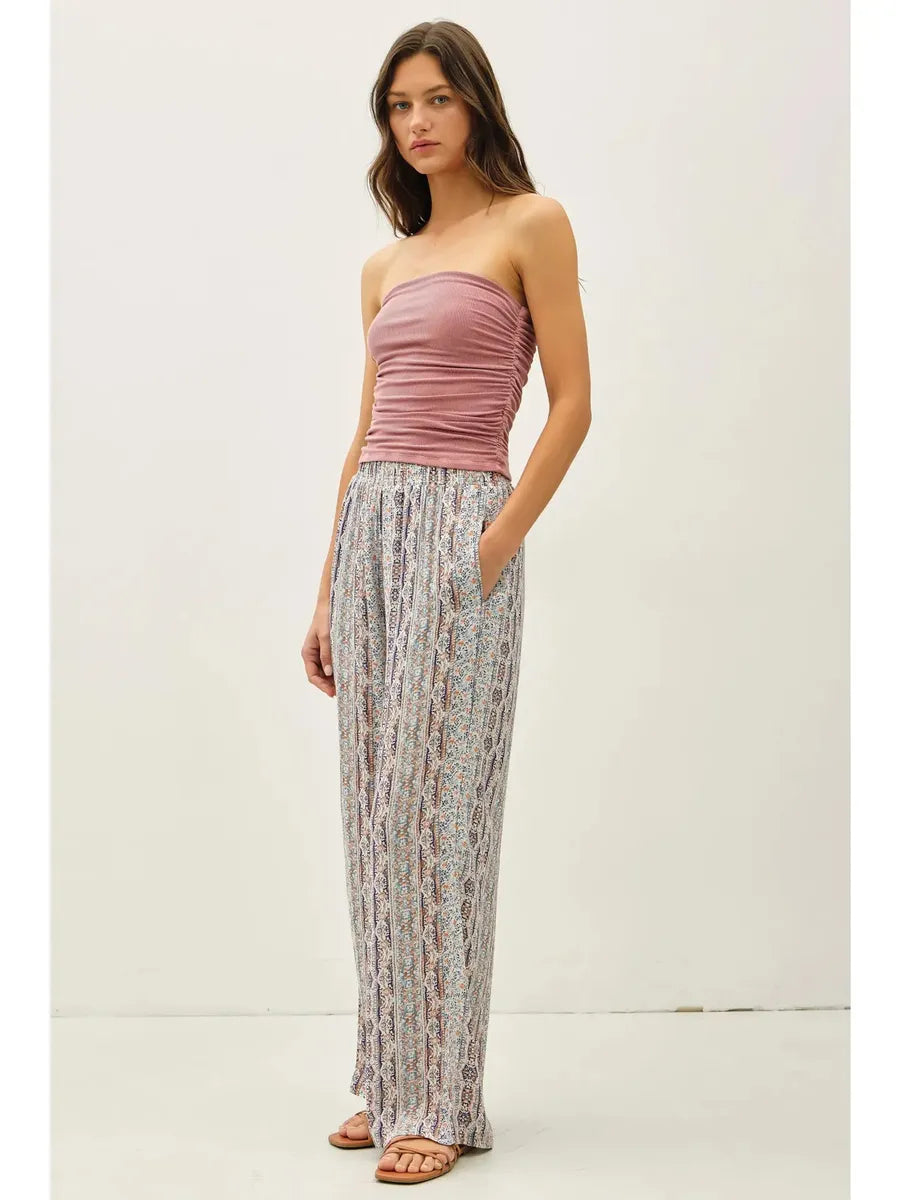 Be Cool - Jersey Ruched Crop Tube Top