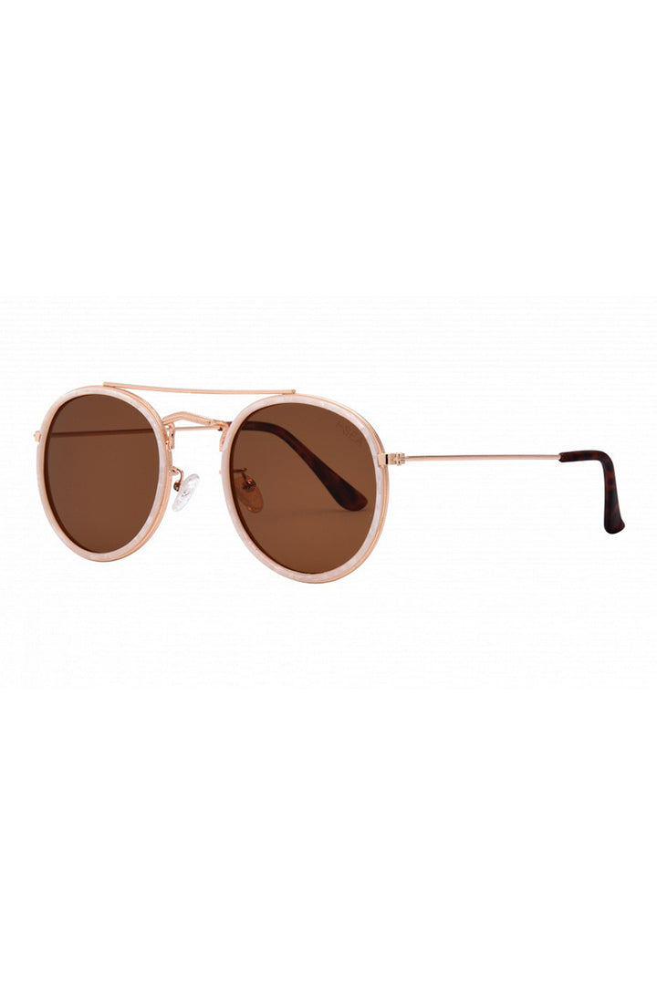 I-SEA - All Aboard with Pearl Frame and Brown Polarized Lenses