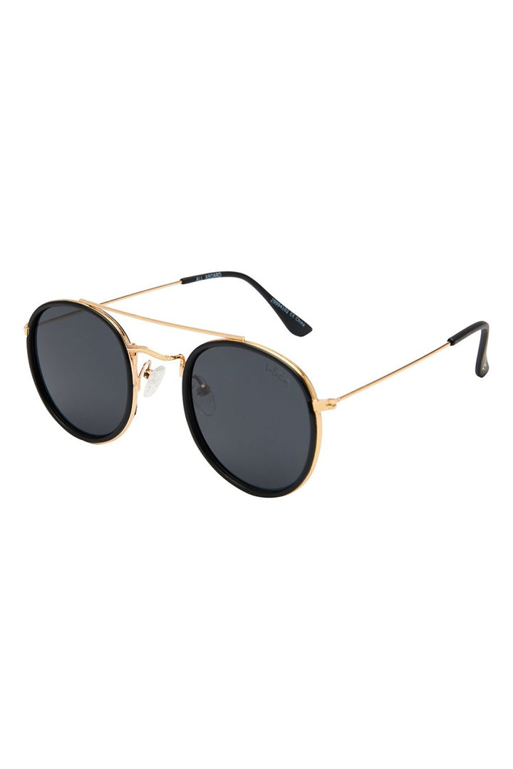 I-SEA - All Aboard with Black Frames and Smoke Polarized Lenses