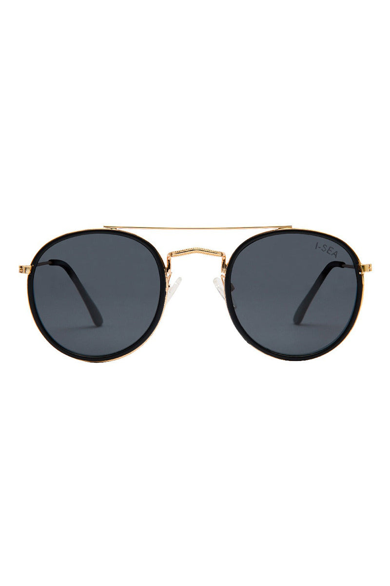I-SEA - All Aboard with Black Frames and Smoke Polarized Lenses