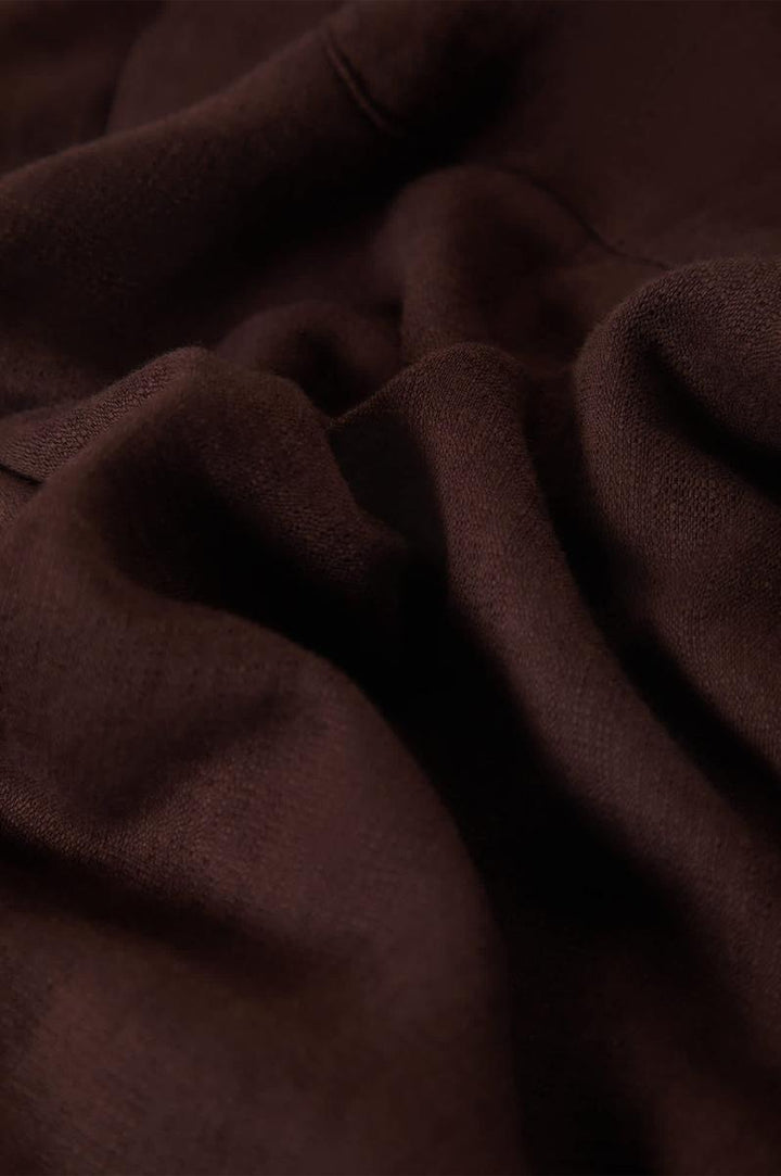 Brixton - The Charter Slub Short Sleeve Woven Shirt in Chocolate