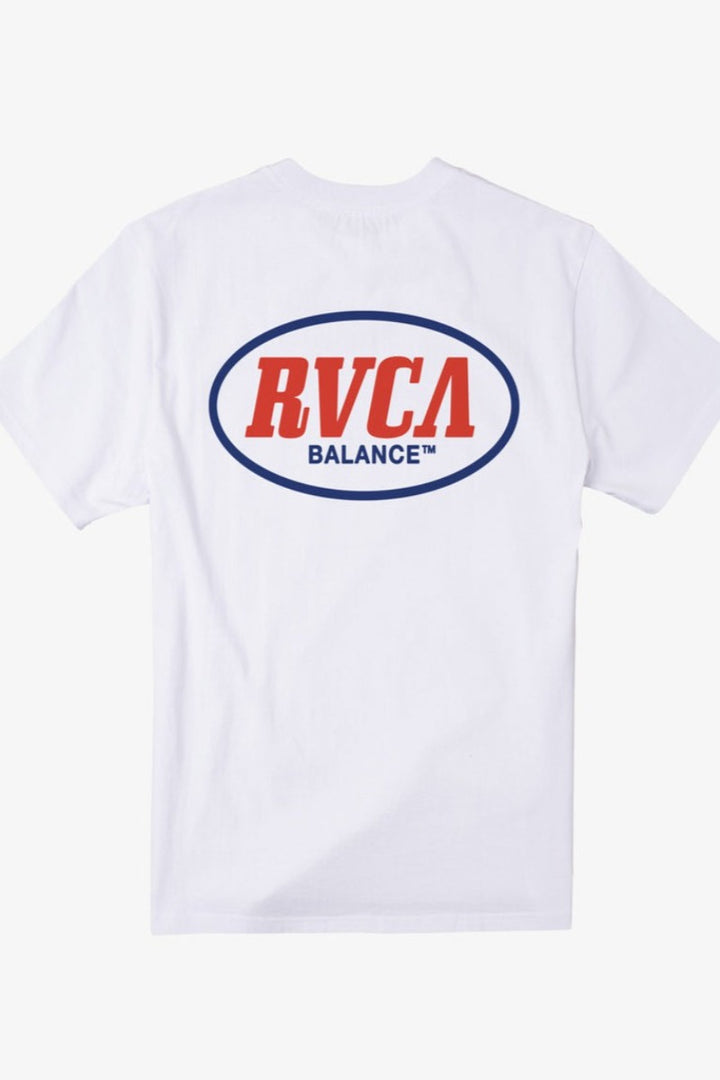 RVCA - Basecamp Short Sleeve T-Shirt in White