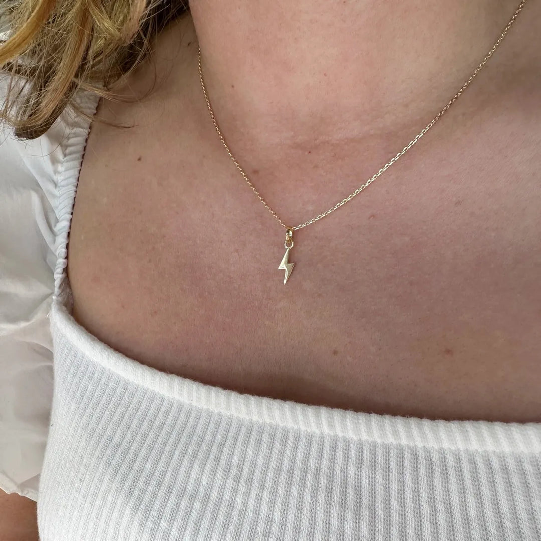 GoldFi - Mini Lightning Bold Charm