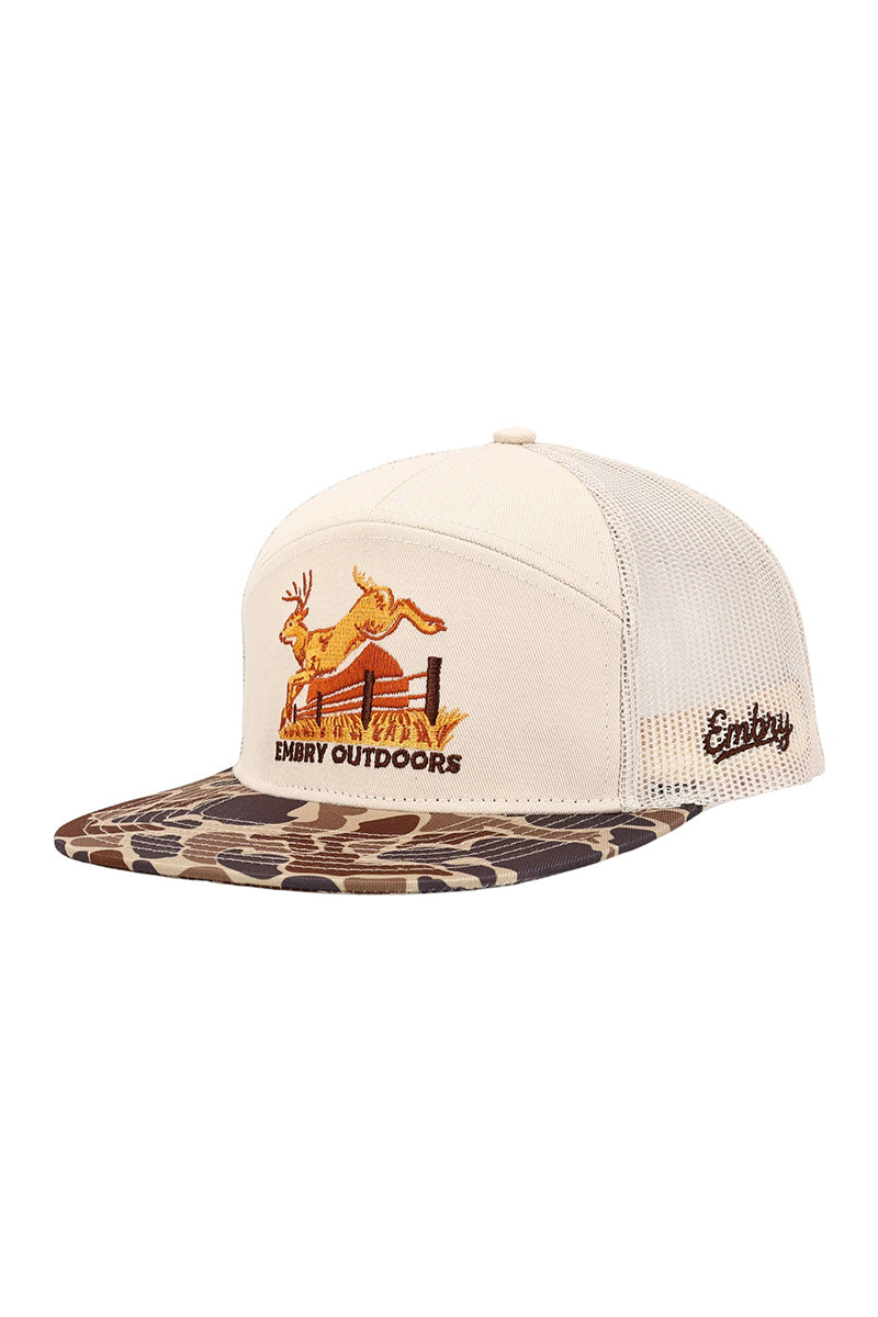 Embry Outdoors - LIMITED EDITION - Embry x Barnes Collaboration - 7 Panel in Duck Camo