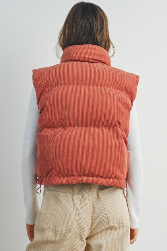 Dress Forum - Fall Adoreme Corduroy Puffer Vest