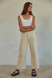 By Together - Liones Wide Pants in Sand Stone