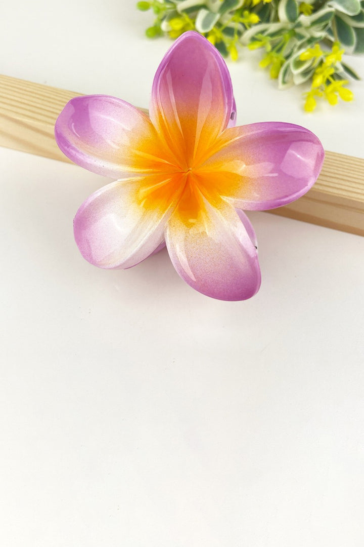 SoapElenGlen - Colorful Plumeria Hair Clip