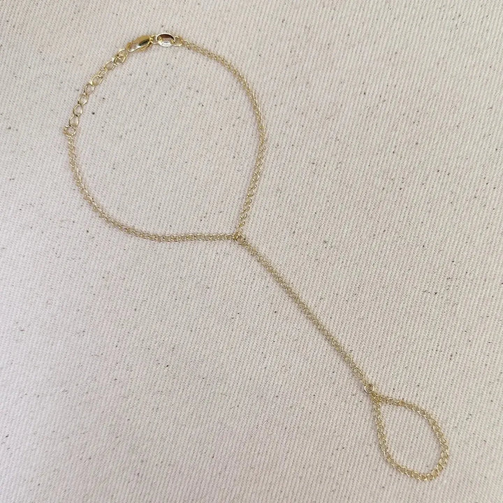 GoldFi - 18k Gold Filled Plain Hand Chain