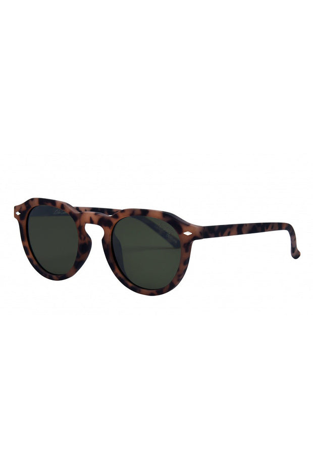 I-SEA - Blair with Blonde Tort Frame and Green Polarized Lenses