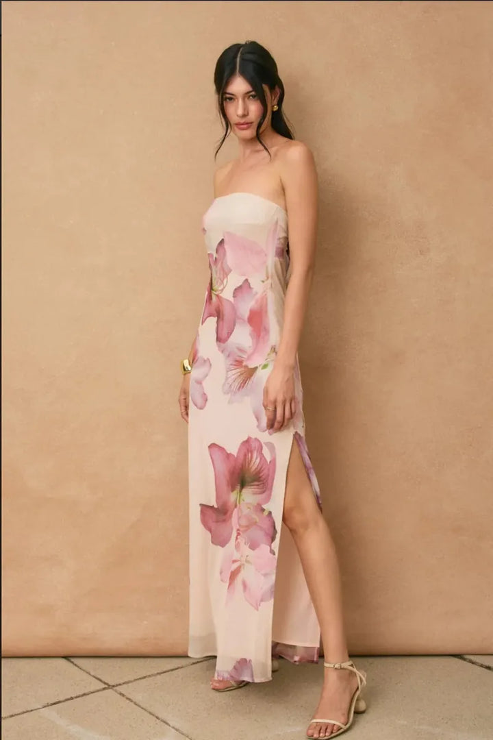 Dress Forum - Bloomlight Tie Back Dress in Laelia Orchid