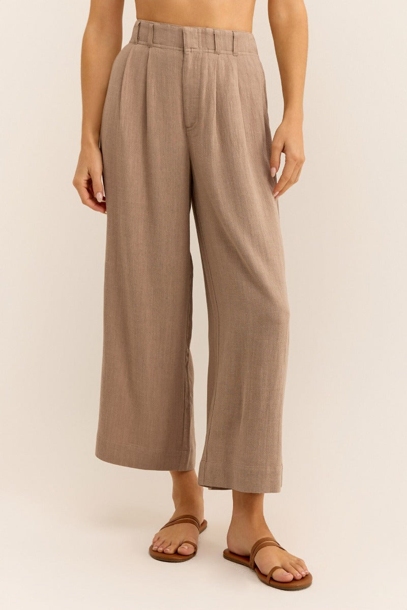 Z Supply - Farah Pant in Iced Coffee