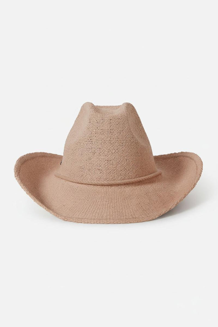 Brixton - Austin Straw Cowboy Hat in SF Pink