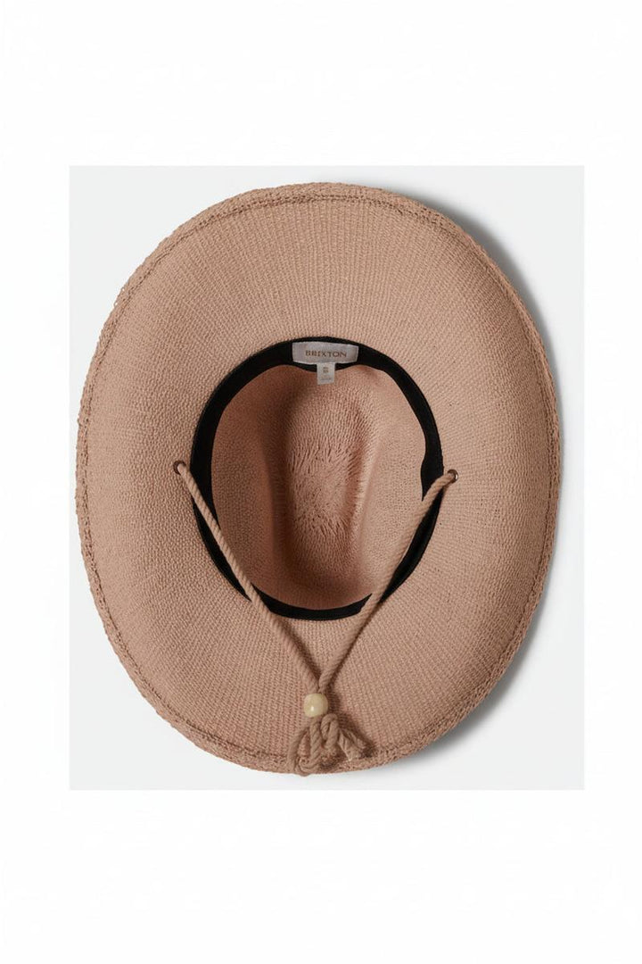 Brixton - Austin Straw Cowboy Hat in SF Pink