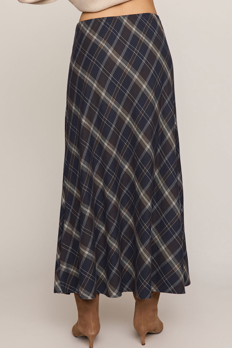 Z Supply - Crestview Plaid Maxi Skirt