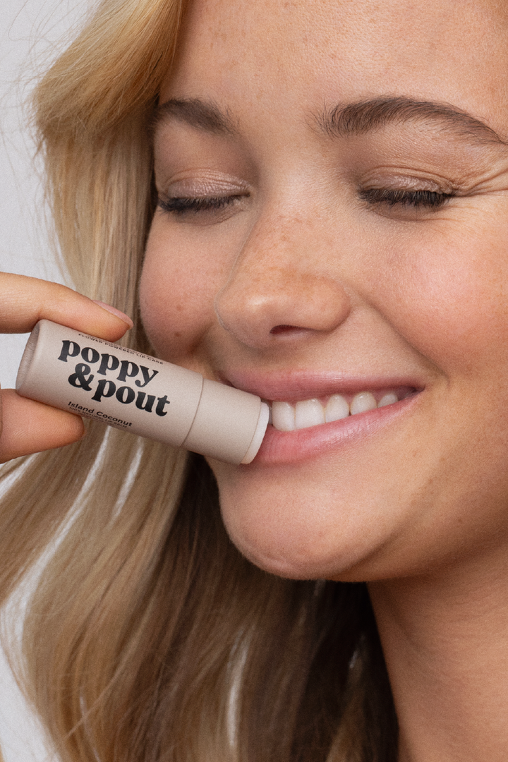 Poppy & Pout - Lip Balm, Island Coconut