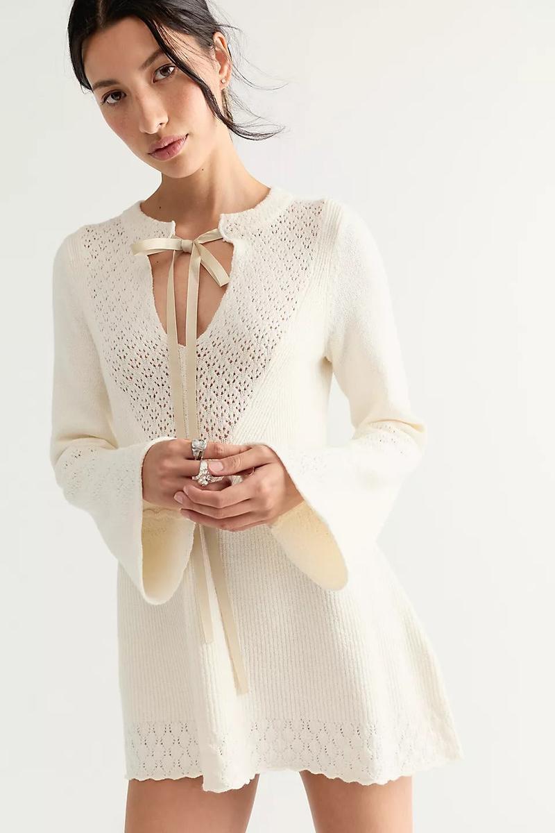 Free People - Bali Old Flame Sweater Mini Dress