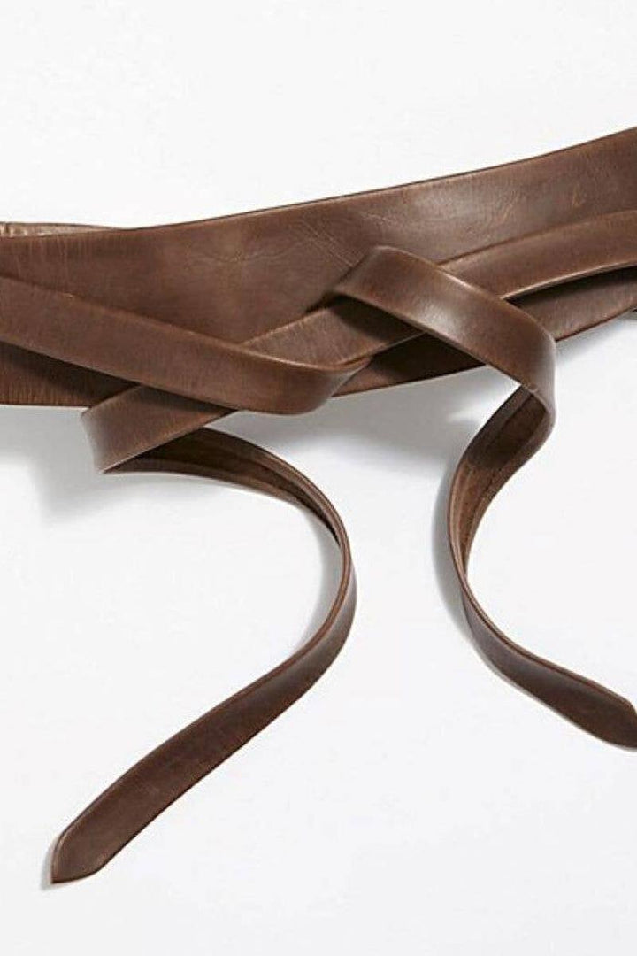 Wrap Belt - Chocolate - OS