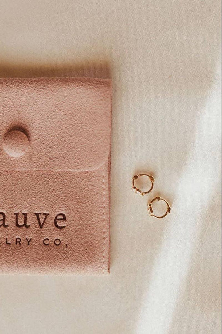 Mauve Jewelry Co. - Flower Mini Hoops