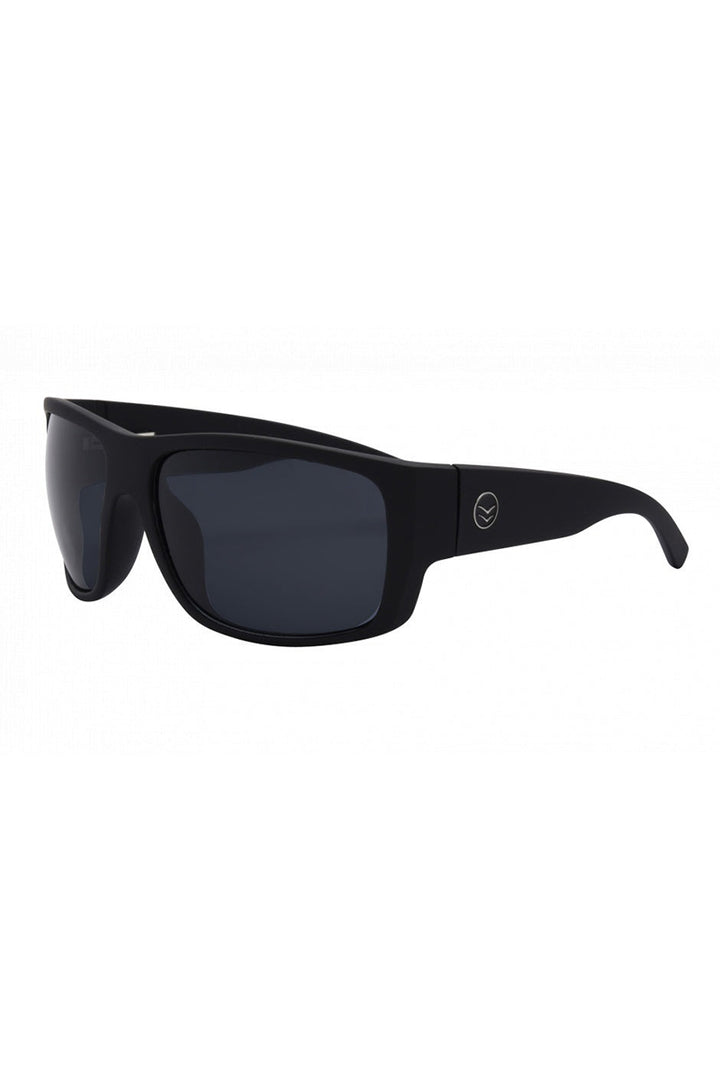 I-SEA - Captain with Black Frames and Smoke Polarized Lenses